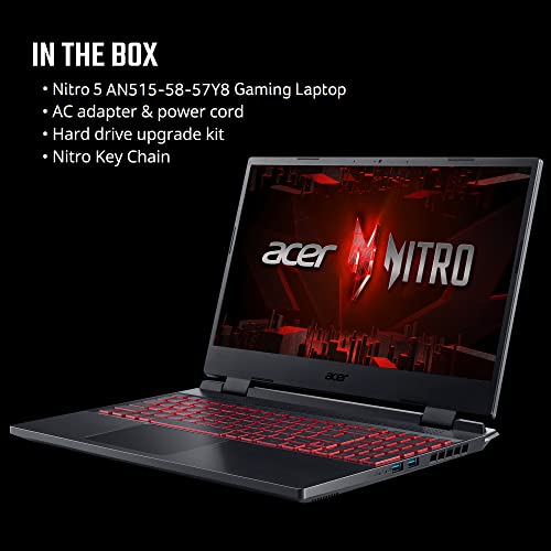 Acer Nitro V Gaming Laptop 15.6" FHD 144Hz, RTX 2050, i5-13420H O78707