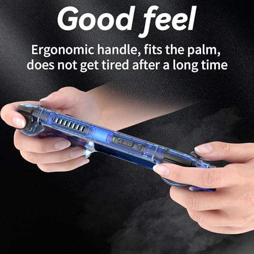 RG556 Handheld Retro Gaming Console with 5.48" AMOLED Display, Blue 256G P44862