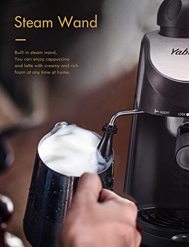 Yabano Espresso Machine 3.5Bar with Milk Frother J760