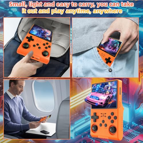 Handheld Game Console with 3.5 inch HD IPS Screen and 256G Card B564