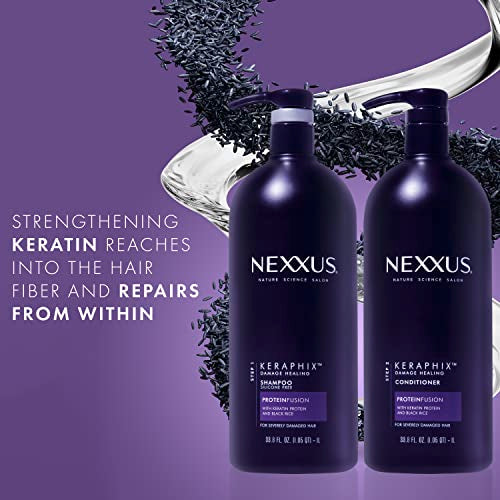 Nexxus Keraphix ProteinFusion Conditioner for Damaged Hair, 33.8 oz I47147