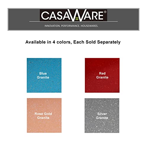casaWare 9x13x2-inch Covered Rectangular Cake Pan with Wide Handles D51351
