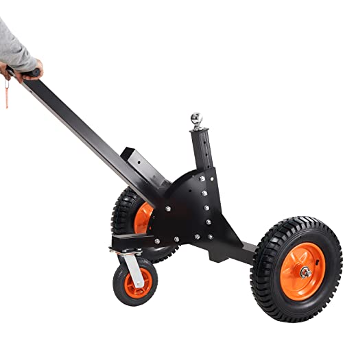 VEVOR Adjustable Trailer Dolly with 1-7/8" Hitch Ball and 10" Solid Tires C976
