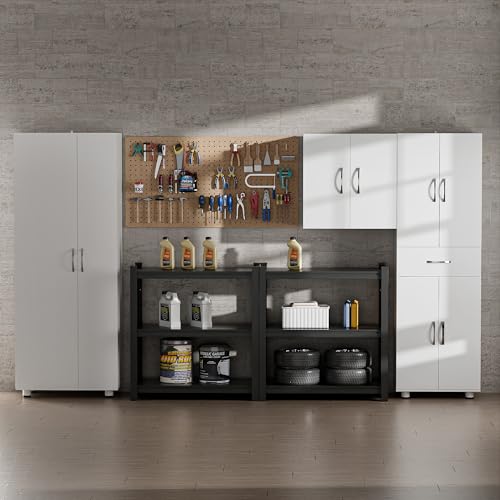 23″ Wall Cabinet with Adjustable Shelf, 2-Door, White U917