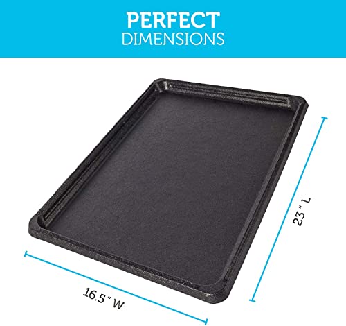 Paws & Pals Replacement Tray for Dog Crates, Plastic Pan Liner, 24" M23886