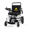 Premium Auto Folding Electric Wheelchair Portable Power Wheel Chair Advanced Mobility Solution for Adult and Senior (1 Battery 15+ Miles Range, Blue)