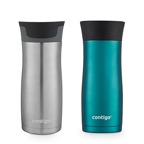 Contigo AUTOSEAL West Loop Vacuum-Insulated Stainless Steel Travel Mug 20 oz U753927
