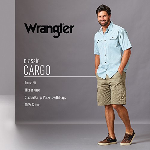 Wrangler Authentics Men's Classic Relaxed Fit Cargo Short K219