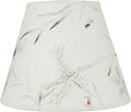 Aspen Creative 58902 Transitional Hardback Empire Shape UNO Construction Lamp Shade in Off White, 9" Wide (5" x 9" x 7")