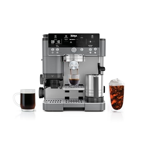 Ninja Luxe Café Premier Series Espresso Machine and Drip Coffee Maker, Stainless Steel P86793