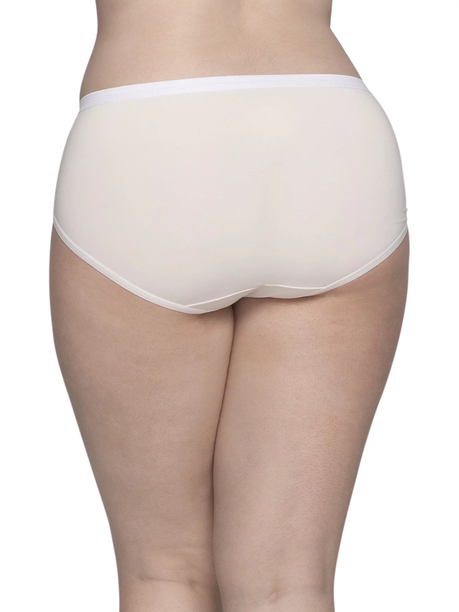 Fit for Me by Fruit of the Loom Women's Plus Size Microfiber Brief Underwear 6 Pack C9366