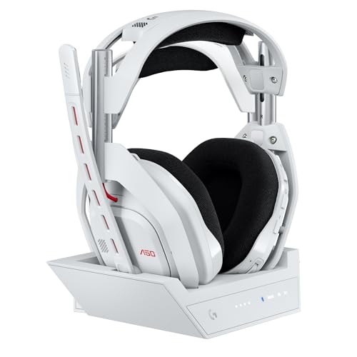 Logitech G Astro A50 Wireless Gaming Headset + Base Station for PS5, Xbox, PC V69935
