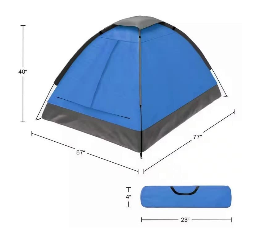 2-Person Dome Tent with Rain Fly and Carrying Bag D783158