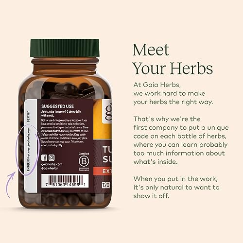 Gaia Herbs Oil of Oregano - Immune Support Supplement with Carvacrol and Thymol - 120 Vegan Capsules B179466
