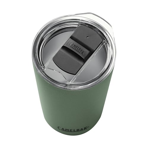 CamelBak Horizon 16oz Insulated Stainless Steel Tumbler with Tri-Mode Lid, Black S962379
