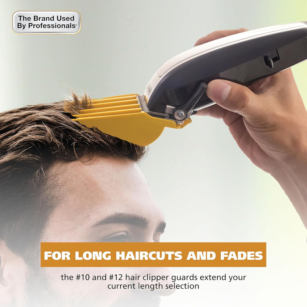 Wahl Hair Clipper Secure Fit Attachment Guard Set, 2 Guide Combs, Model 3025025 S1304