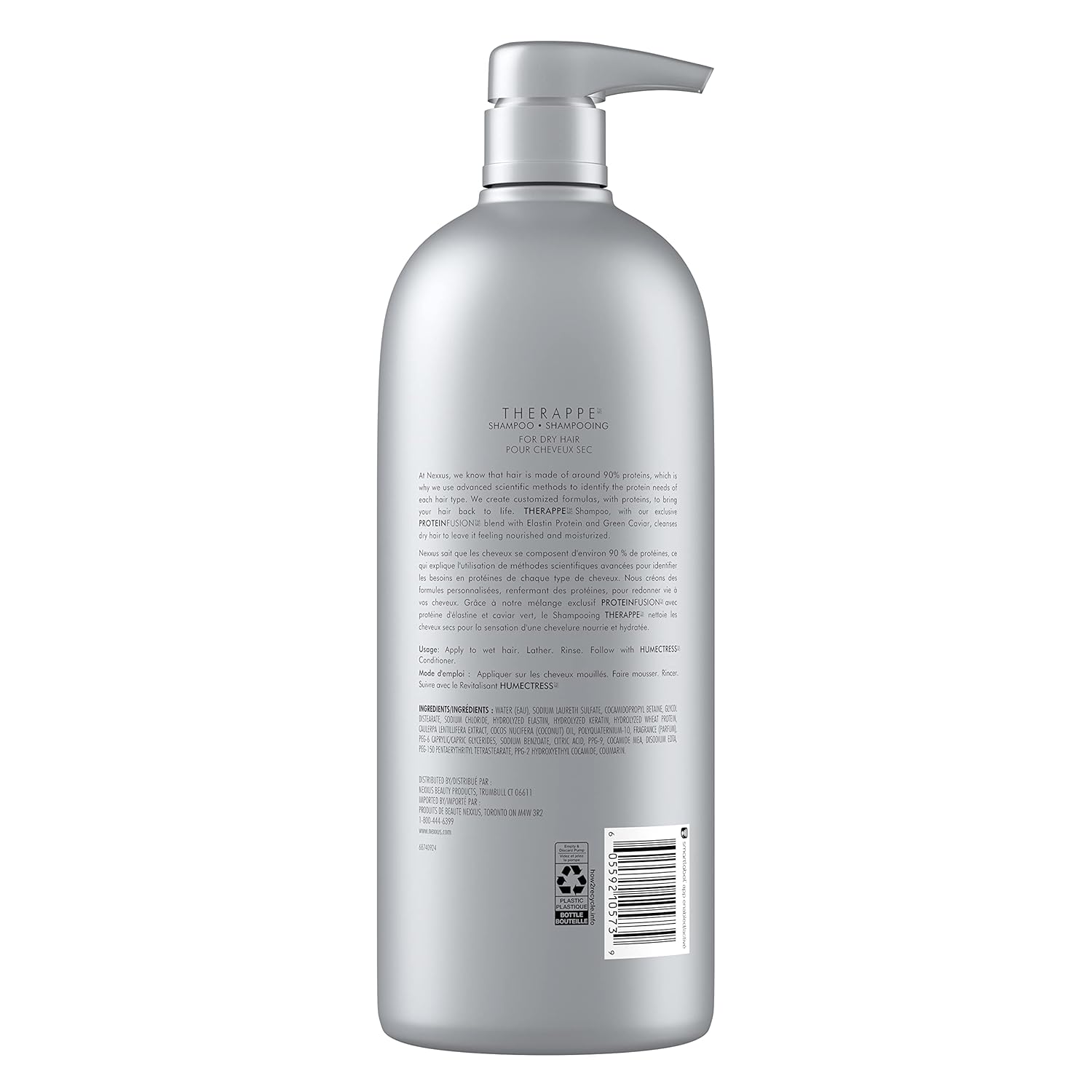 Nexxus Therappe Ultimate Moisture Shampoo for Dry Hair, 33.8 oz Q4634