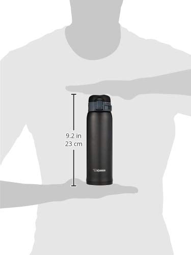 Zojirushi SM-SA60BA Stainless Steel Vacuum Insulated Mug, 20 oz, Black M947