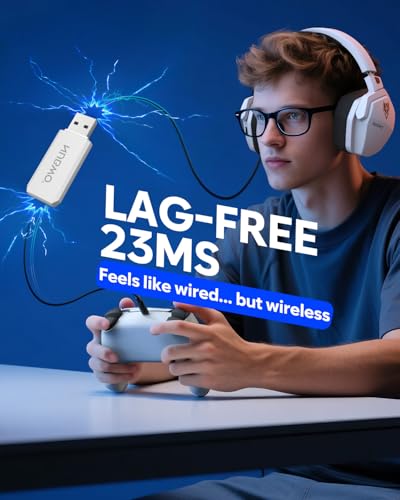 NUBWO G06 Dual Wireless Gaming Headset with Microphone for PS5, PS4, PC O599