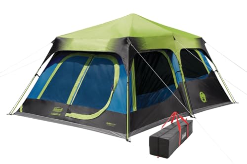 Coleman Instant Tent with 1-Minute Setup, 4/6/8/10 Person, Carry Bag H1828