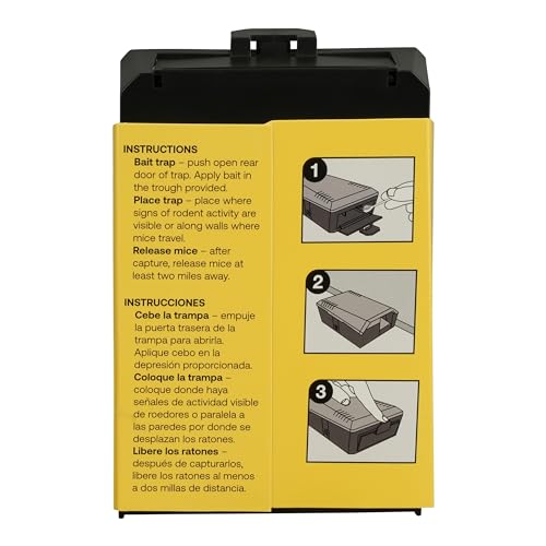 Victor M335SR-3 Multi-Catch Humane Mouse Trap, 3-Pack J447
