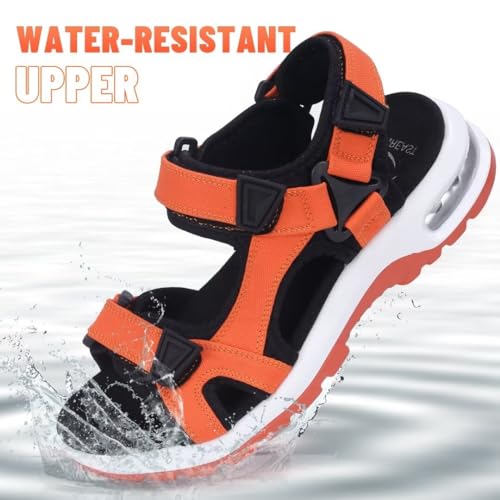 visionreast Mens Athletic Sandals Non-slip Outdoor Hiking P706