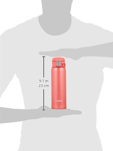 Zojirushi SM-SA60BA Stainless Steel Vacuum Insulated Mug, 20 oz, Black M947