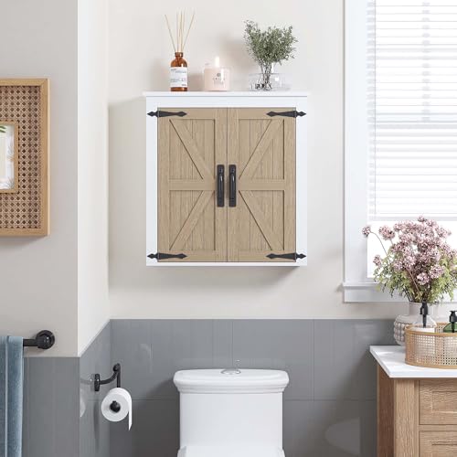 Spirich Small Wall Mounted Bathroom Cabinet, White E7850
