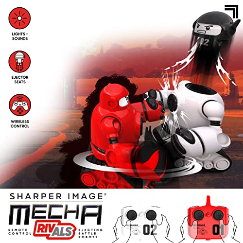 Sharper Image Mecha Rivals Remote Control Battle Robots Two-Player Set M255462