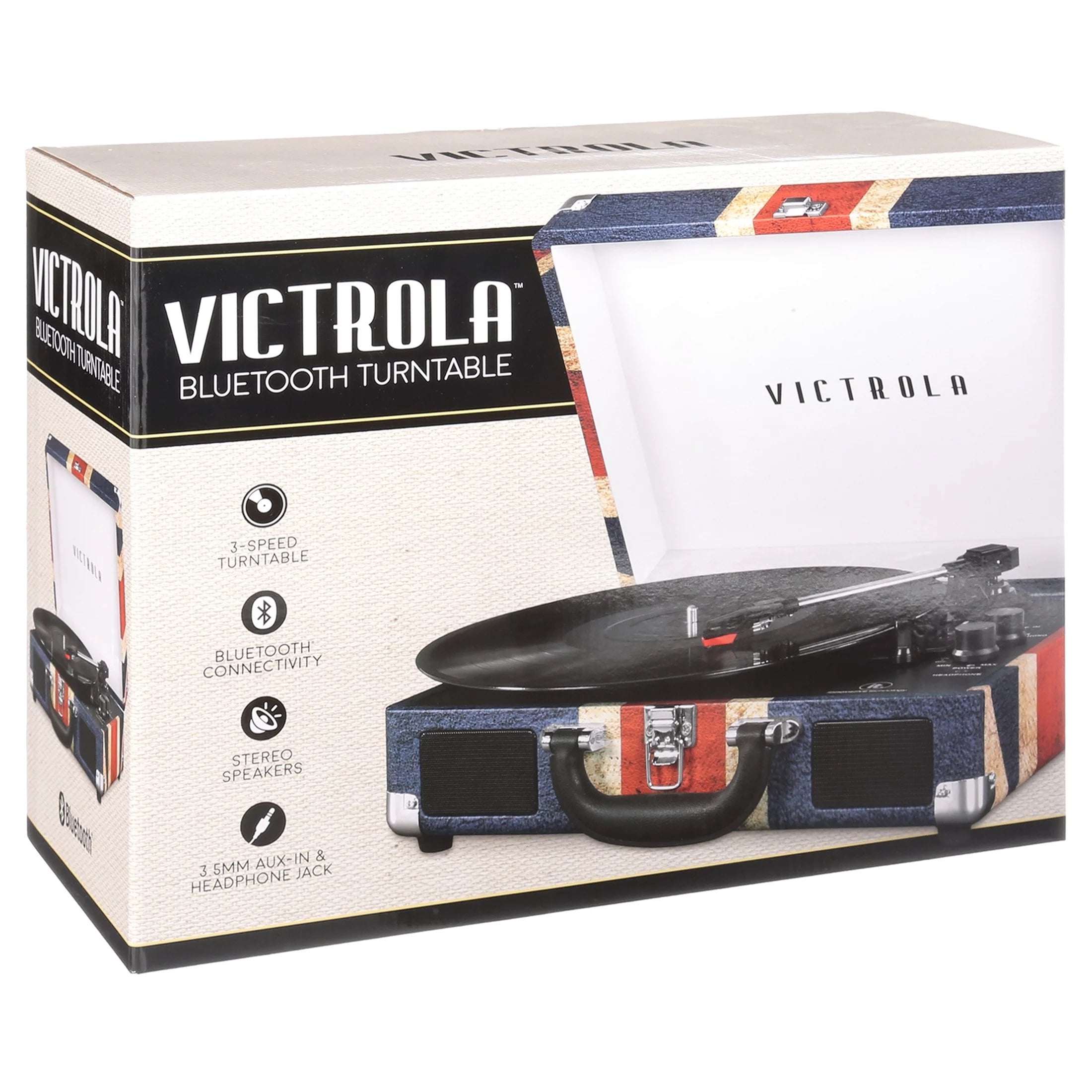 Victrola The Journey Bluetooth Suitcase Record Player I72668