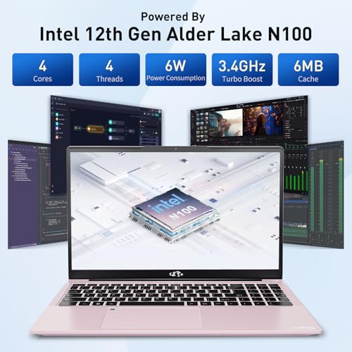 NIMO 15.6 IPS FHD Laptop, 16GB RAM 1TB SSD, Intel Pentium N100, Backlit Keyboard, Win 11 E701