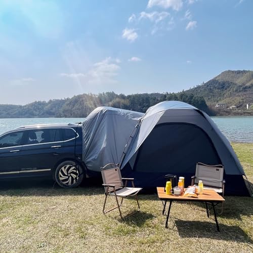 6 Person SUV Tent for Camping, Waterproof, with Rainfly and Storage Bag Y81515