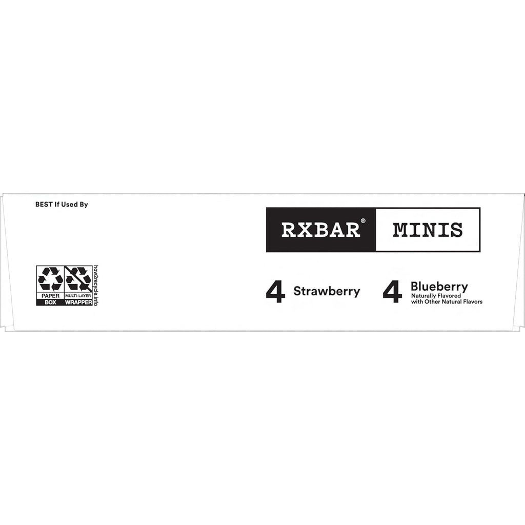 RXBAR Minis Protein Bars, Gluten Free Variety Pack, 7.3oz Box (8 Bars) N50287