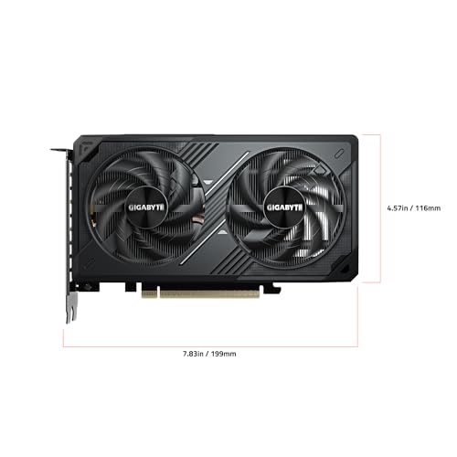 GIGABYTE GeForce RTX 5060 Gaming OC 8G Graphics Card, 8GB GDDR7, WINDFORCE Cooling M838