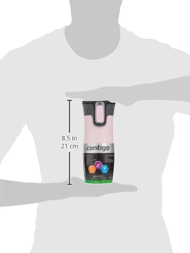 Contigo West Loop Autoseal Travel Mug, Stainless Steel, Leakproof W76171