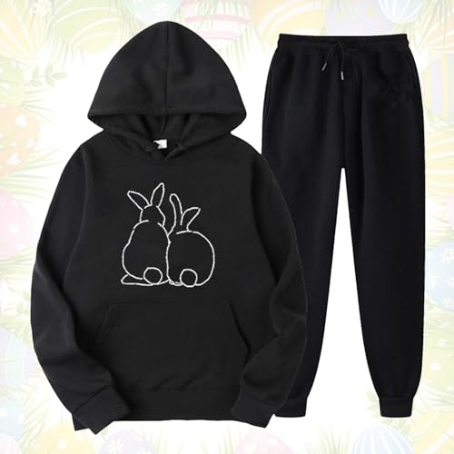 Women's 2 Piece Sweatsuit Hoodie and Sweatpants Set R319583