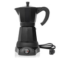 Cuban Coffee Maker 6-Cup Electric Espresso Moka Pot with Detachable Base N992