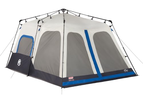 Coleman Instant Tent with 1-Minute Setup, 4/6/8/10 Person, Carry Bag H1828