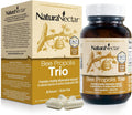 NaturaNectar Trio Bee Propolis | NSF Contents Certified | Premium Brazilian Propolis | Ethical Beekeeping & Naturally Sourced | 60 capsules