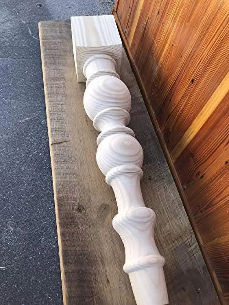 Modern Farmhouse Dining Table Legs - Unfinished - Set of 4 N1861