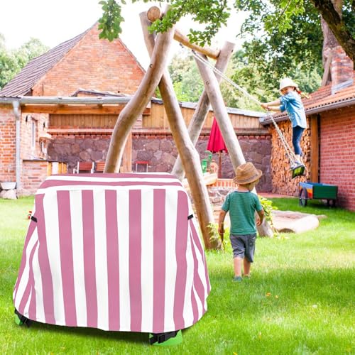 Kids Water Table Cover Outdoor Play Heavy-Duty 600D Waterproof Blue Q47935