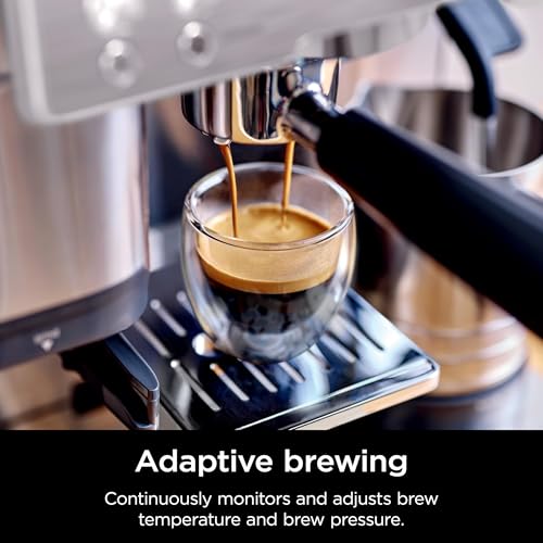 Ninja Luxe Café Premier Series Espresso Machine and Drip Coffee Maker, Stainless Steel P86793