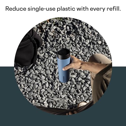 Corkcicle Commuter Cup Travel Mug Insulated Coffee Mug with Lid 17 oz Dragonfly J36810