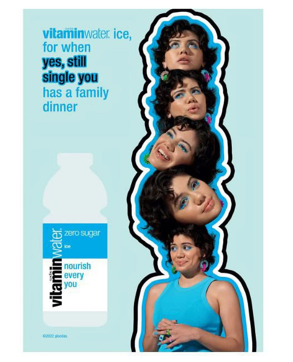 Glaceau Vitaminwater Zero Variety Pack, 20 fl oz, 20 pk D9746
