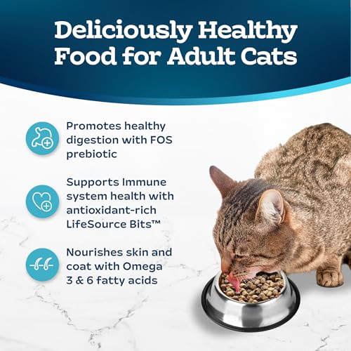 Blue Buffalo Tastefuls Natural Dry Cat Food, Chicken & Brown Rice, 15-lb Bag O950507