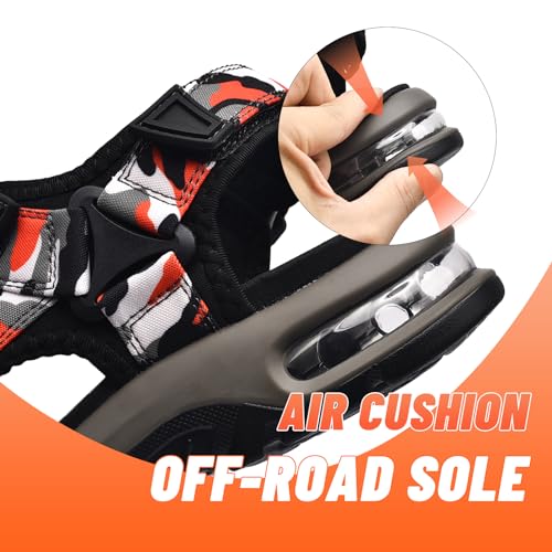 visionreast Mens Athletic Sandals Non-slip Outdoor Hiking P706