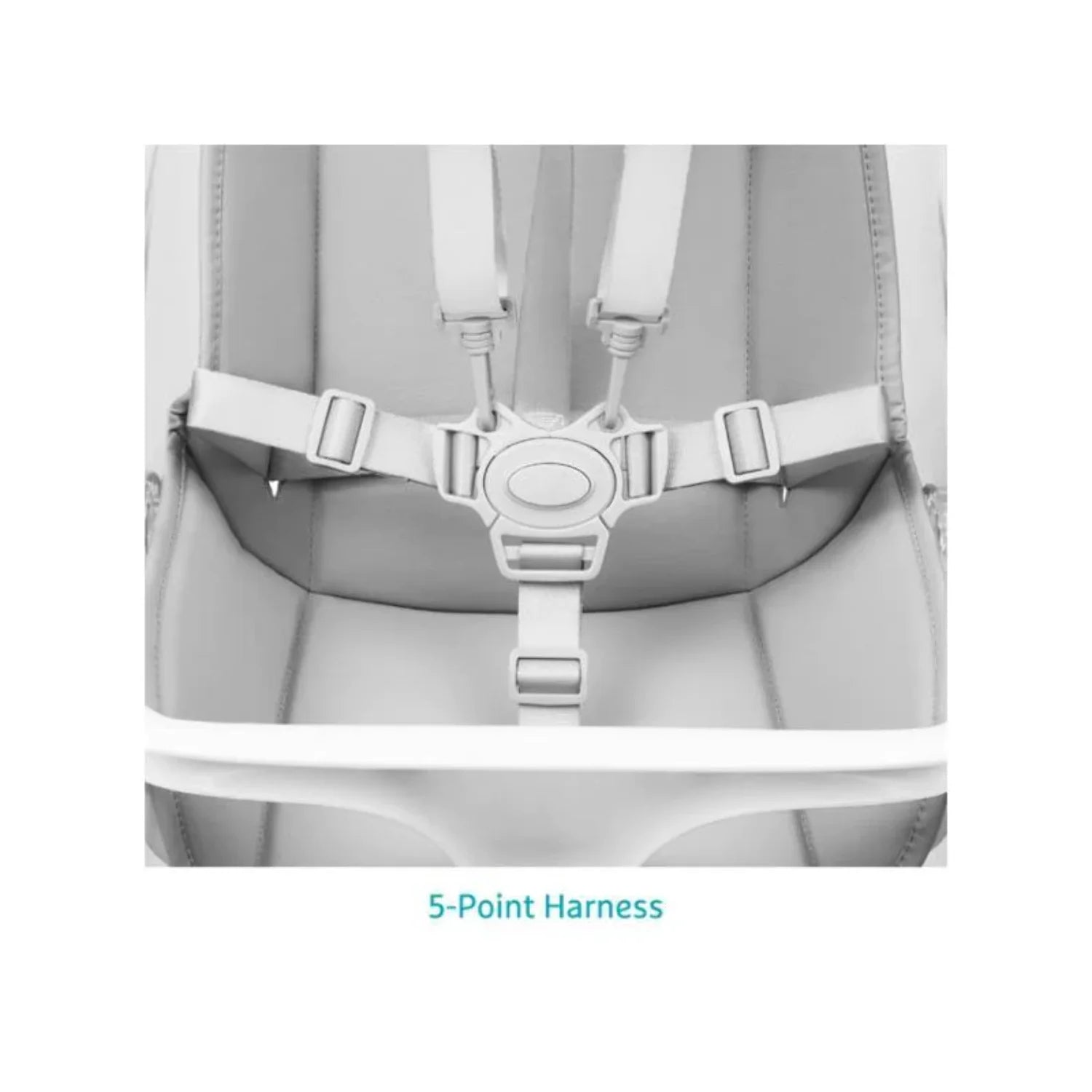 Munchkin® 360° Cloud™ Baby and Toddler High Chair, White K579906