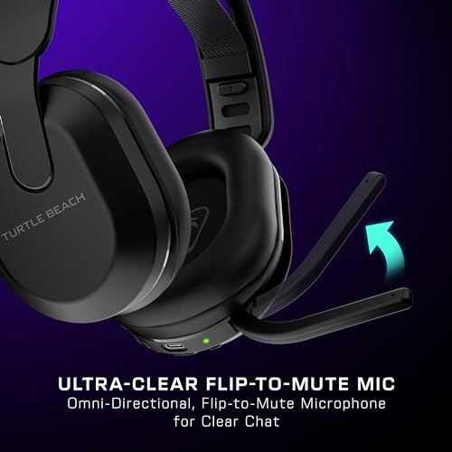 Turtle Beach Stealth 500 Wireless Gaming Headset for PS5, PS4, PC, Mobile – Black M383