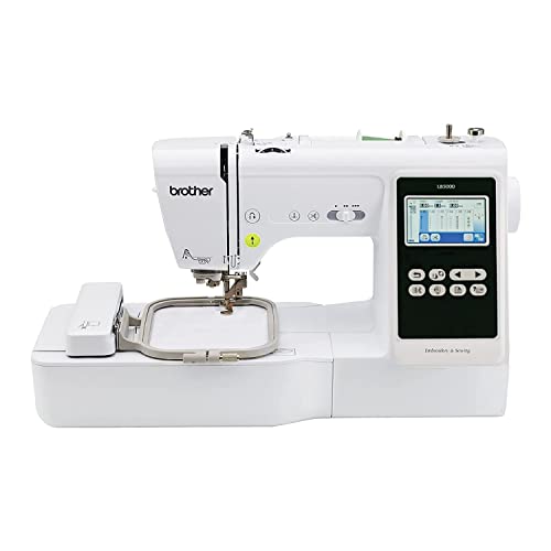 Brother SE600 Sewing and Embroidery Machine, Computerized, 80 Designs W475587