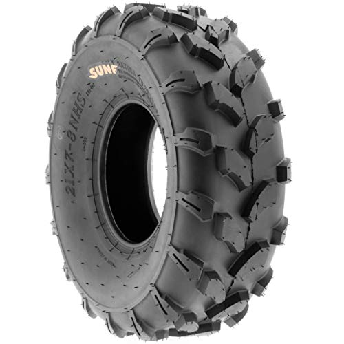 SunF A003 Off-Road Tire 19x7-8 6PR Directional Tread (Pair of 2) E7037
